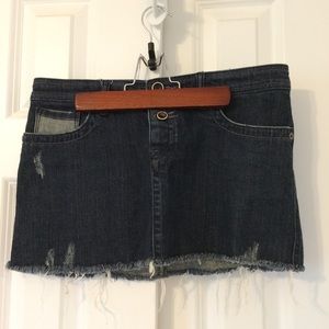 ROXY denim mini skirt